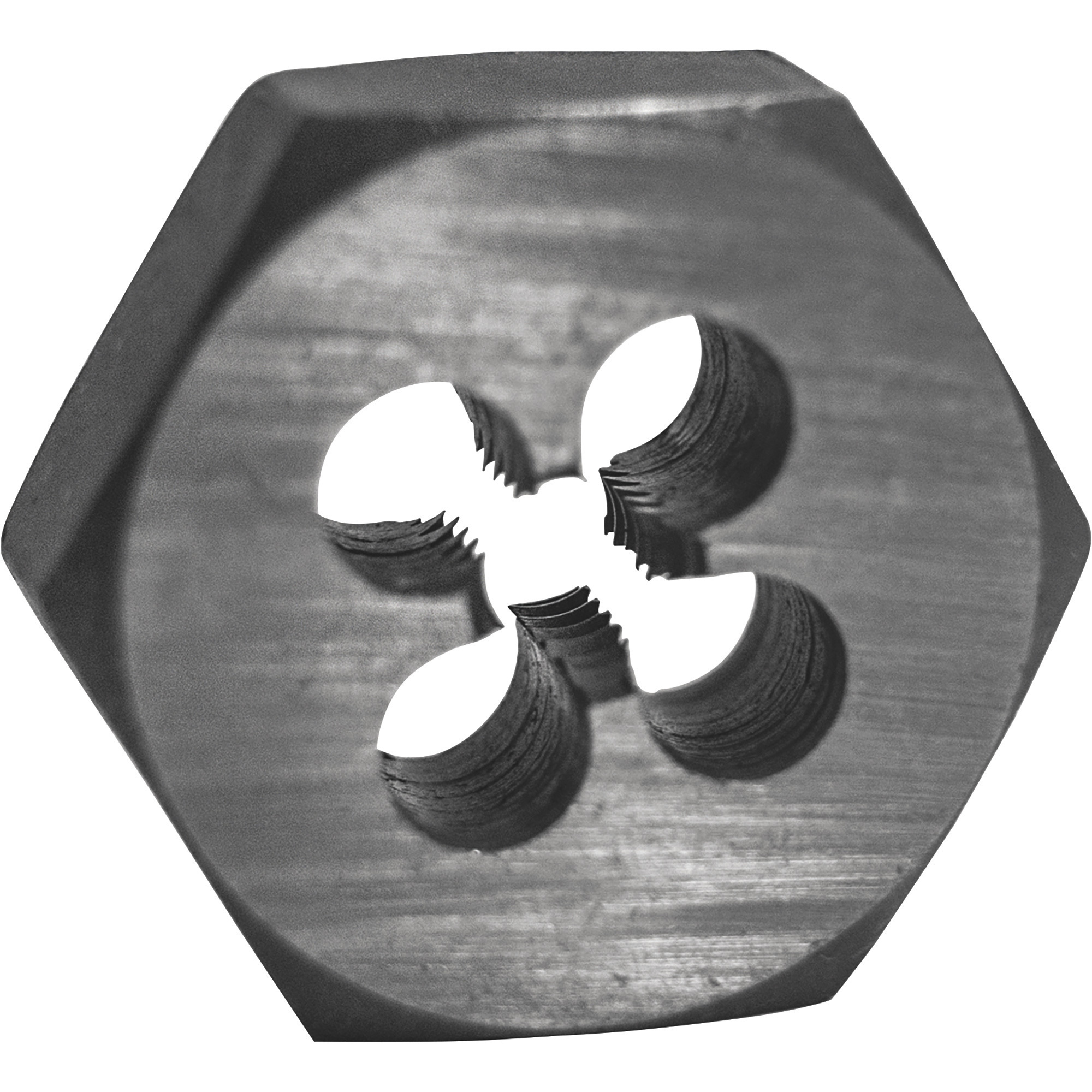 Century Tool Hex Die, 3/8-24 NF, Model# 96206